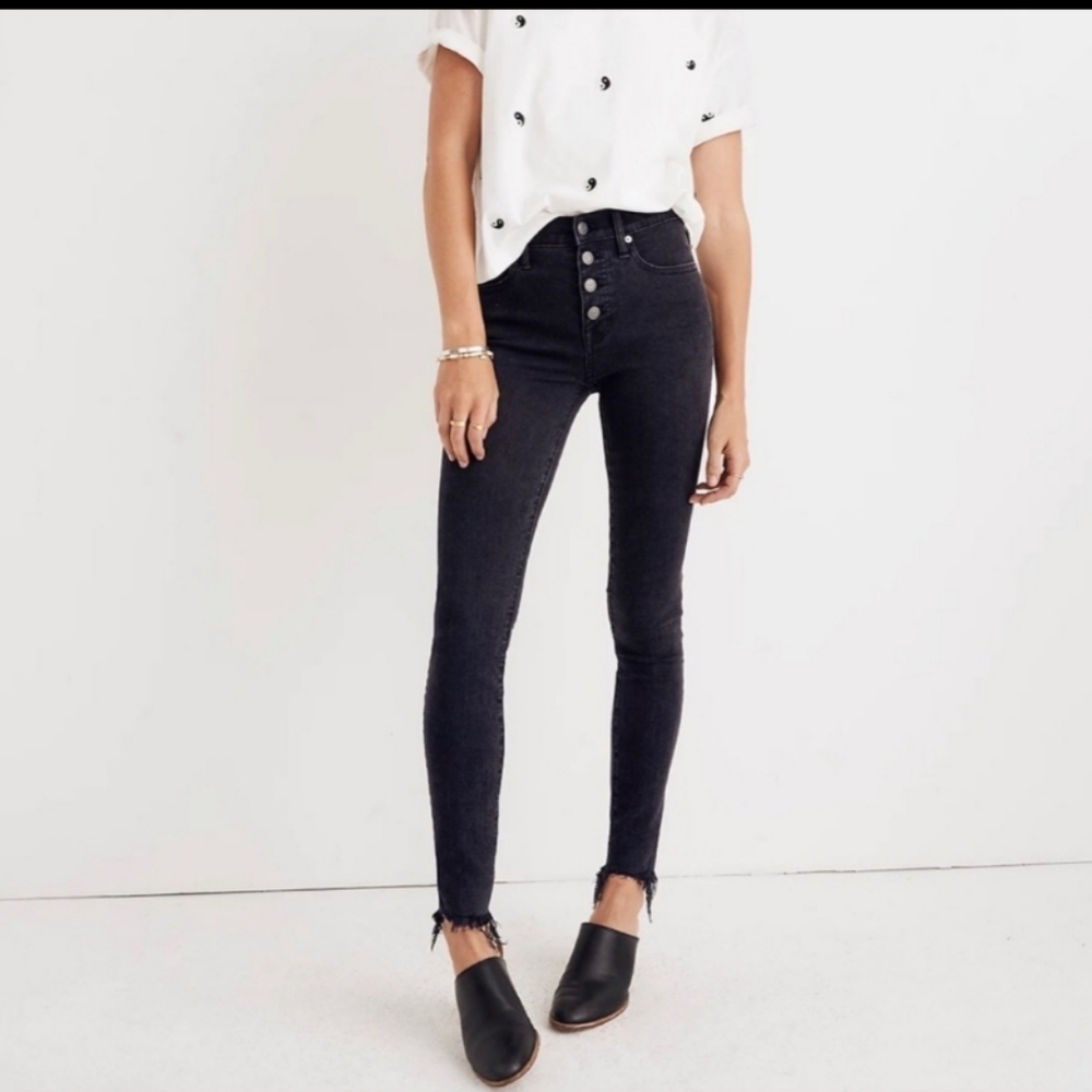 Madewell high rise skinny jeans